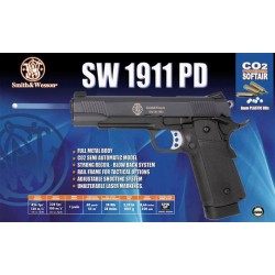Smith & Wesson 1911 PD Blowback  Full Metal