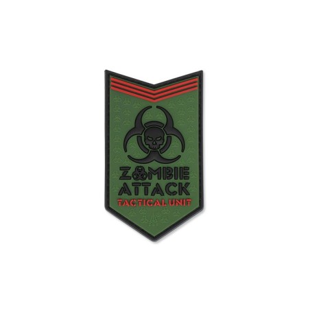Parche 3D Zombie Attack Verde