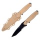 EMERSON GEAR Dummy BC Style 141 Knife + Plastic Cover Tan