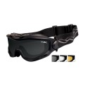 Wiley X SPEAR Smoke Grey/Clear/Light Rush Matte Black Frame