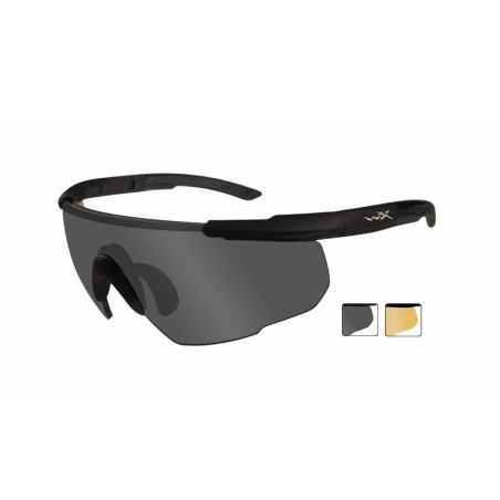 Wiley X Saber Advanced Smoke Grey/Light Rush Matte Black Frame