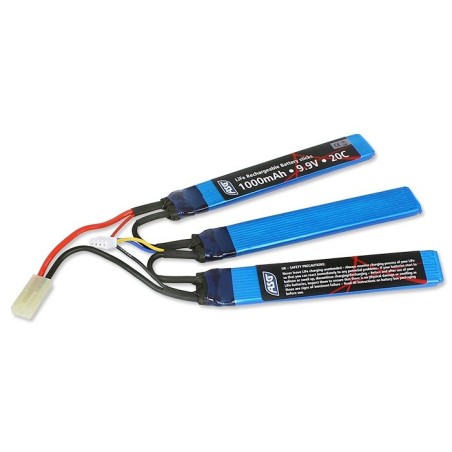 ASG AEG Batería LiFe 9.9V 1000 mAh 20C