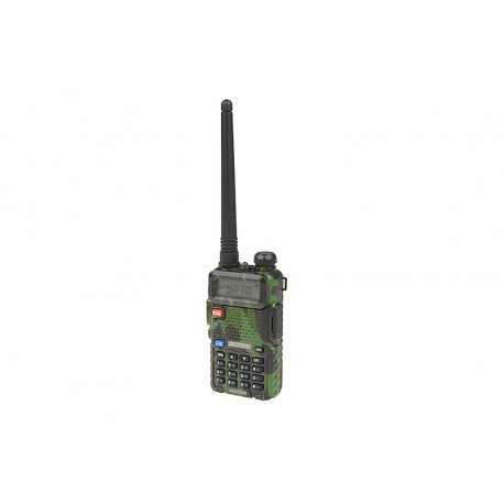 Lirio Personificación perrito BaoFeng VHF/UHF UV-5R PTT Radio Camo - Airsoft Galicia