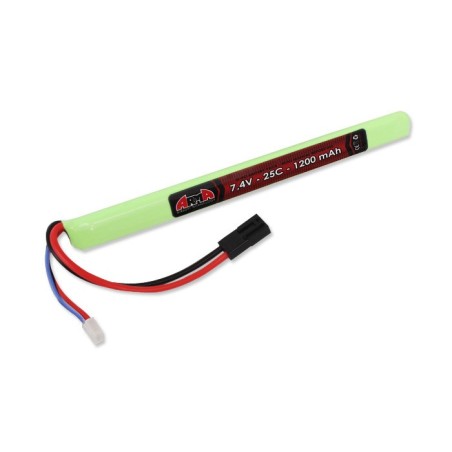 Batería LiPo 7.4V 1200 mAh 25C Stick - Arma Tech