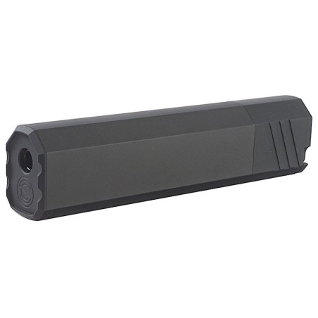 SilencerCo Airsoft Osprey 9mm Suppressor (14mm CCW) - BK