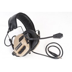 Earmor Tactical Hearing Protection Ear-Muff Tan