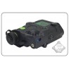 FMA AN-PEQ-15 Upgrade Version LED White Light + Green Laser With IR Lenses BK