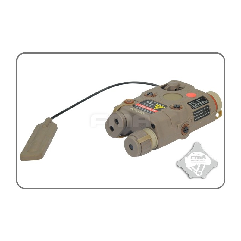 FMA AN-PEQ-15 Upgrade Version LED White Light + Red Laser With IR Lenses DE