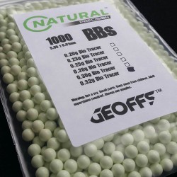 Geoffs™ Natural Precision™ Bio BBs 0.25g 1000 Green Tracer