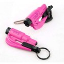 Resqme 2 in 1 Keychain Rescue Tool Fuschia