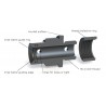 Adaptador Silenciador WELL MB03, 07, 08, 09, 10, 12, 4402, 4411