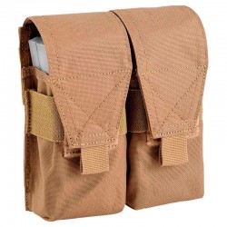 OUTAC DOUBLE M4 + AK POUCH COYOTE TAN