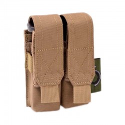 Outac Double Pistol Pouch Coyote Tan