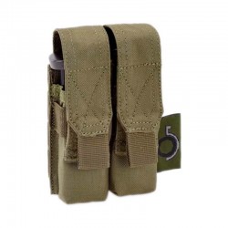 Outac Double Pistol Pouch OD Green
