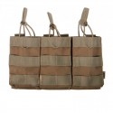 Delta Tactics Porta Cargador Triple M4/M16 Tan