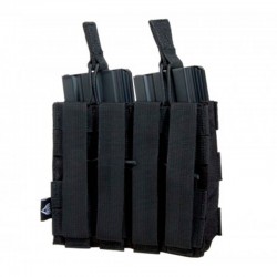 Delta Tactics Porta Cargador Doble M4/M16 Negro