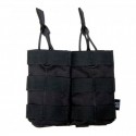 Delta Tactics Porta Cargador Doble M4/M16 Negro