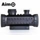 AIM-O 1X30 Red/Green Dot With RIS Rails