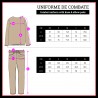 Uniforme Combat Codera/Rodilleras Multicam Black