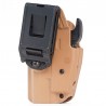 GK Tactical 5X79 Compact Holster Coyote Brown GK Tactical 5X79 Compact Holster Coyote Brown