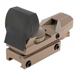 Theta Optics Open Reflex Sight Tan