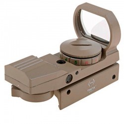 Theta Optics Open Reflex Sight Tan