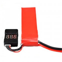 Dragonpro LiPO Voltage Tester & Low Voltage Buzzer 1S-8S