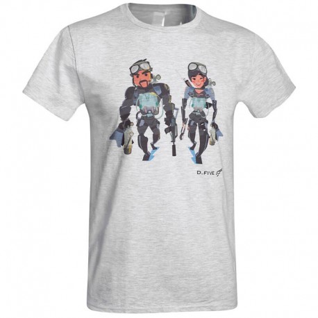 D.Five T-Shirt Navy Seals Team Couple