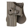 Amomax Pistolera Glock Zurdo FDE