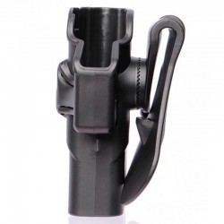 Amomax Tactical Holster Glock 19/23/32/19X Zurdo BK