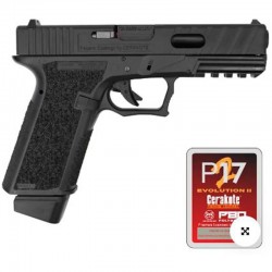 Poseidon PPW-P17 Evo2 Pistol GBB BK