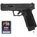 Poseidon PPW-P18 Evo2 Pistol GBB BK