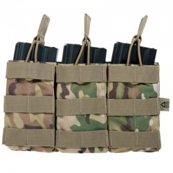 Porta Cargador Triple M4/M16 Multicam