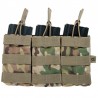 Porta Cargador Triple M4/M16 Multicam