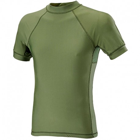 Defcon Lycra Mesh Short Sleeve T-Shirt OD Green