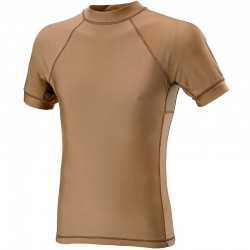 Defcon Lycra Mesh Short Sleeve T-Shirt Coyote Tan