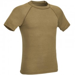 Defcon Winter T-Shirt 100% Merino Wool Coyote Brown