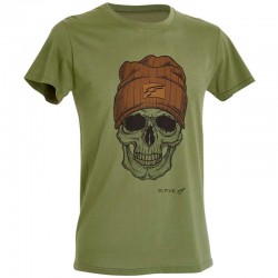 D.Five T-Shirt Skull With Wool Cap OD Green