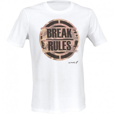 D.Five T-Shirt Break Rules White