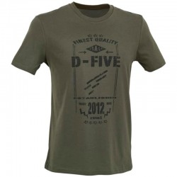 D.Five T-Shirt Front Logo Khaki