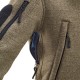 Defcon 5 Sweater Jacket With Hood BK Melange