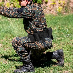 Cinturón Doble Molle 4.5cm BK