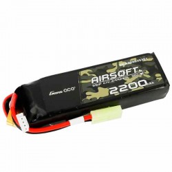 Gens Ace Batería 2200mAh 30C 11.1V Mini Largo