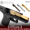 Nine Ball Cañón Externo Estriado TM G17 Gen.4 GD