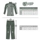Conquer Uniforme ECR BK