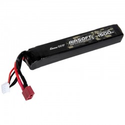 Gens Ace Batería 1500Mah 25C 11.1V Stick T Plug