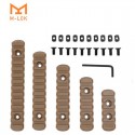 Set Railes  M-LOK 5/7/9/11/13 Tan