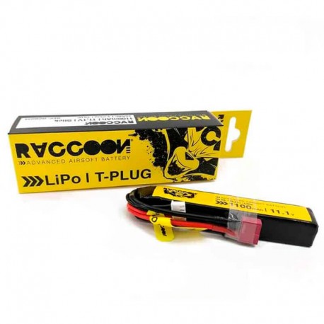 Raccoon Batería Pro 1100 mAh 25/50C 11.1V Stick