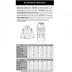 Sixmm Uniforme Completo G3 Combat BK