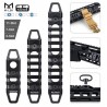 Rail Set Metálico M-Lock & Keymod 3/7/11